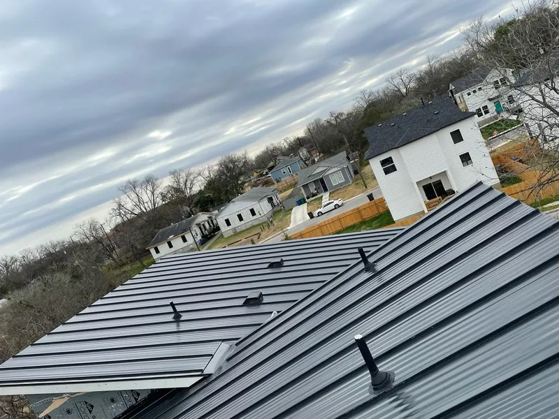 Standing seam metal roof panels with vents for Skylight Repair in Pocahontas